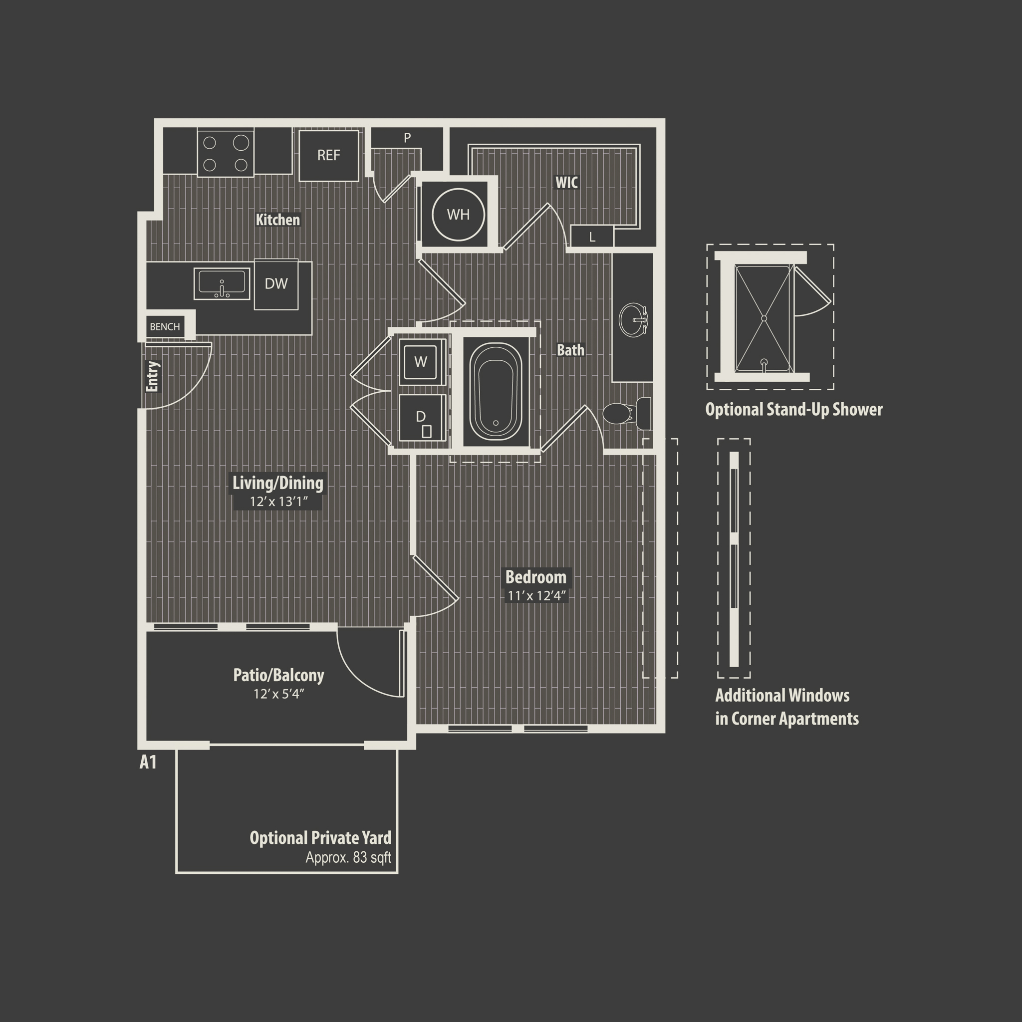 A1 floor plan