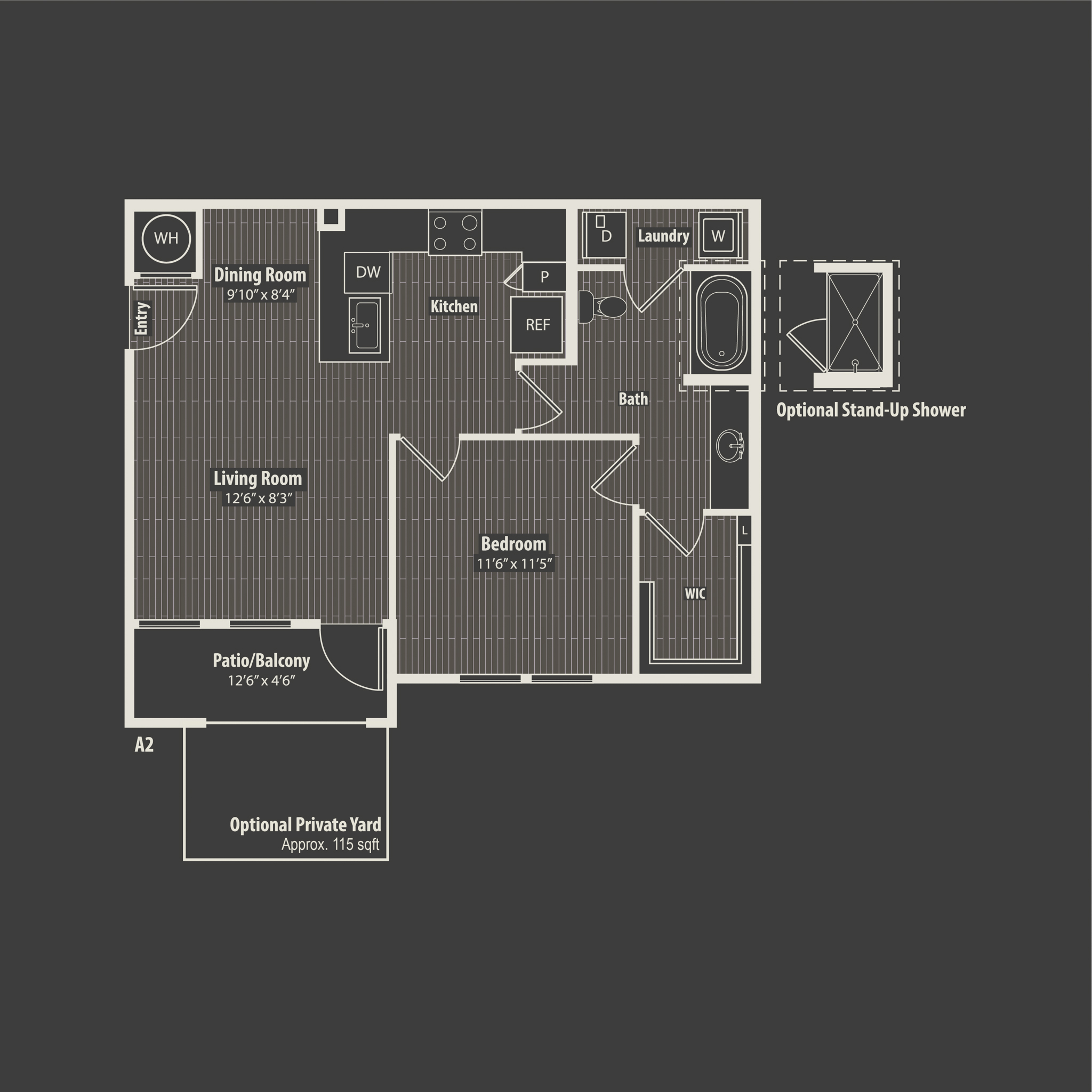 A2 floor plan