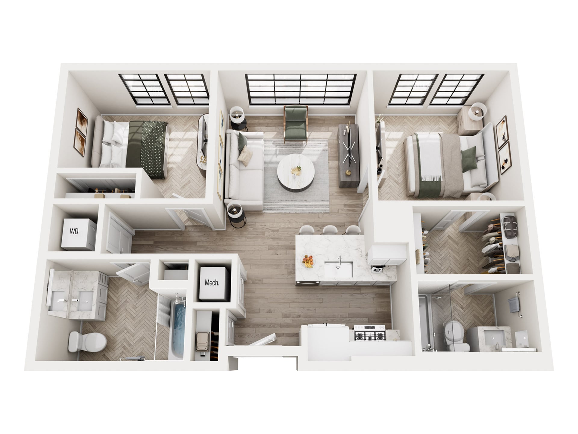 B2 floor plan
