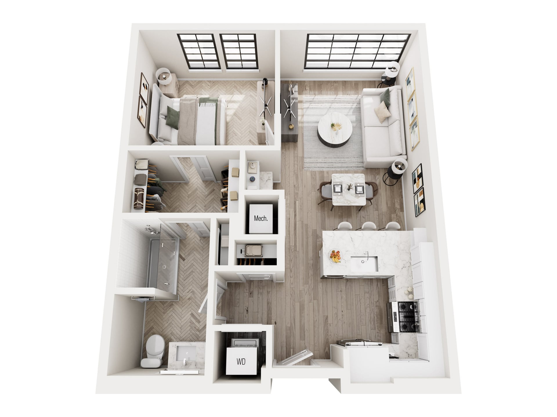 A1 floor plan