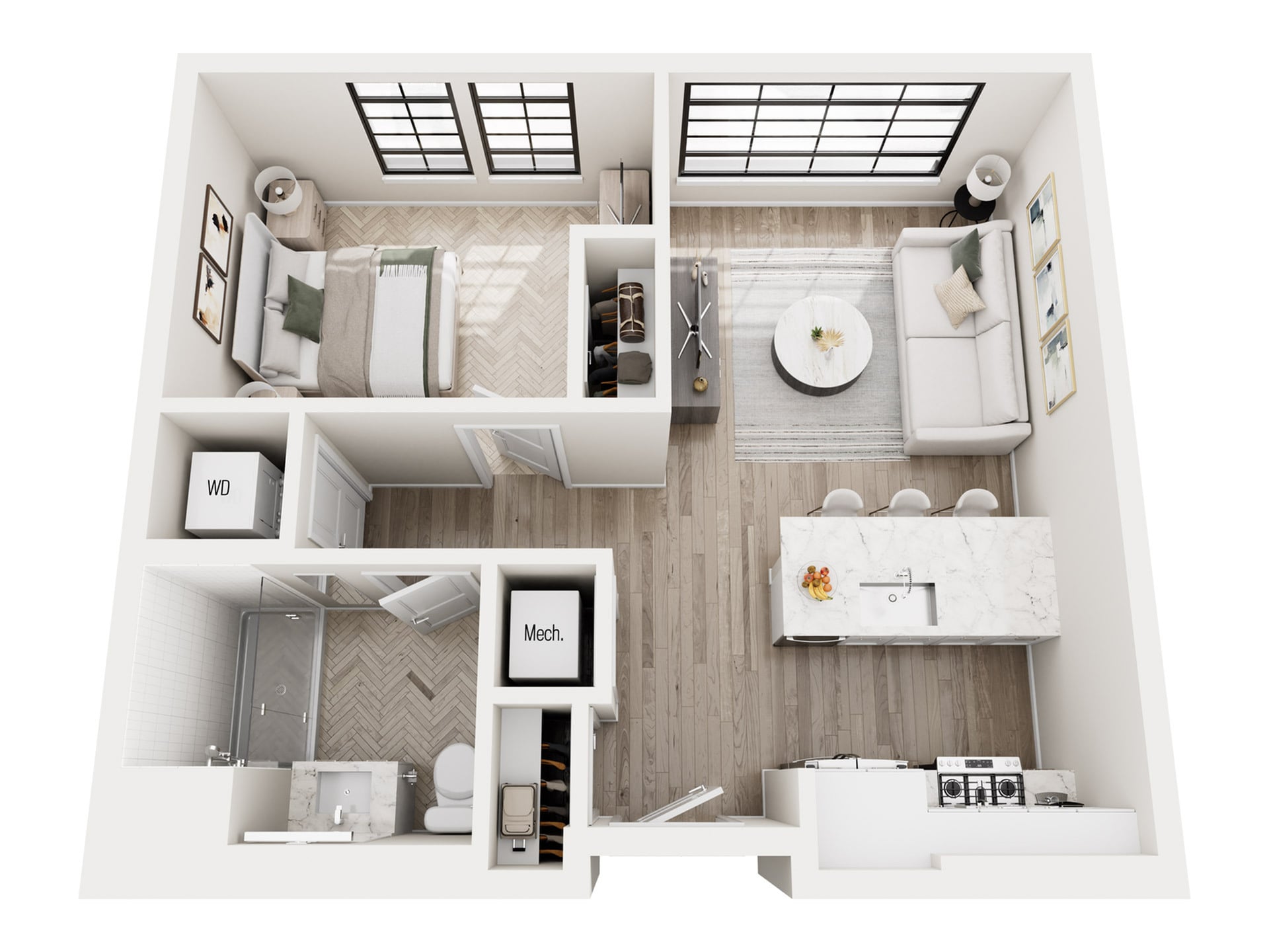 A2 floor plan