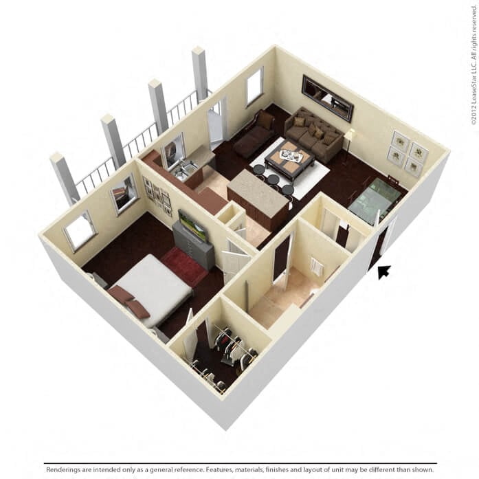 A2 floor plan
