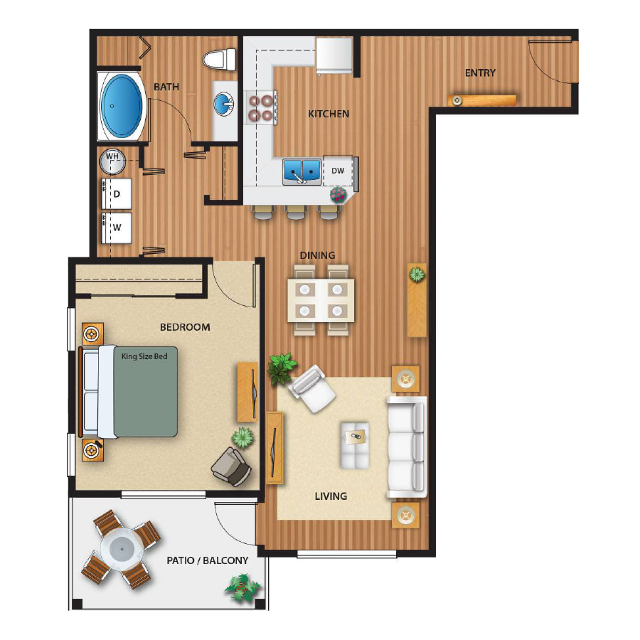 Forest floor plan