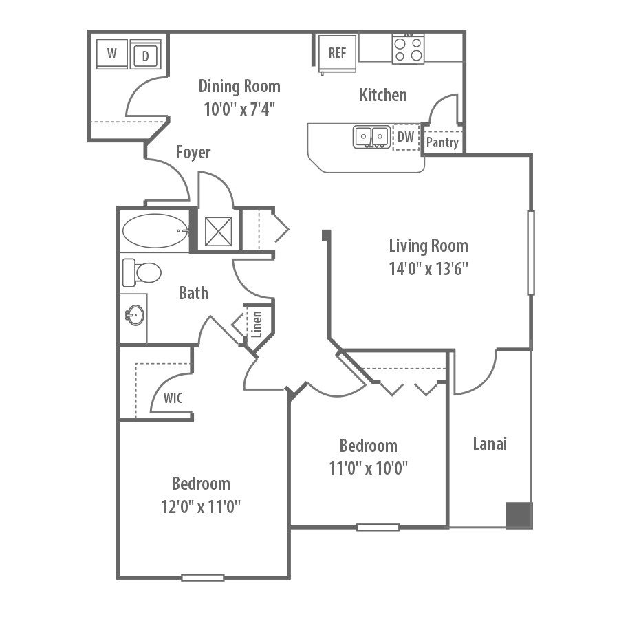 Heron floor plan