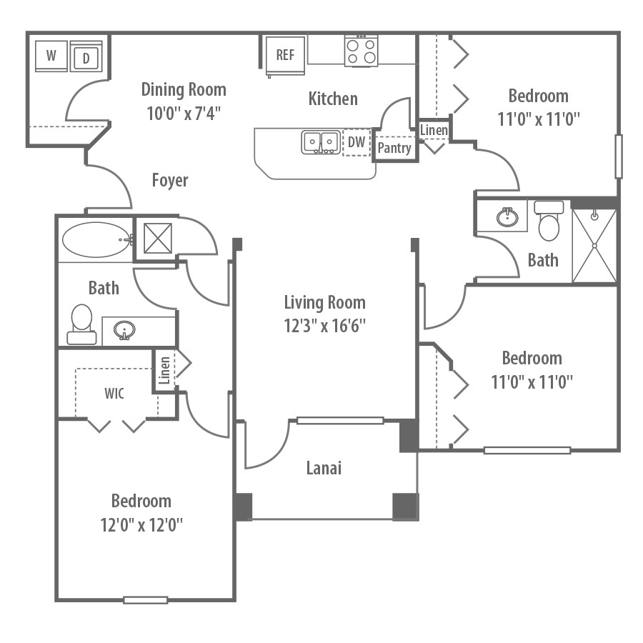 Pelican floor plan