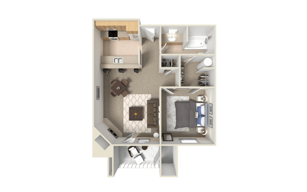 A2 floor plan