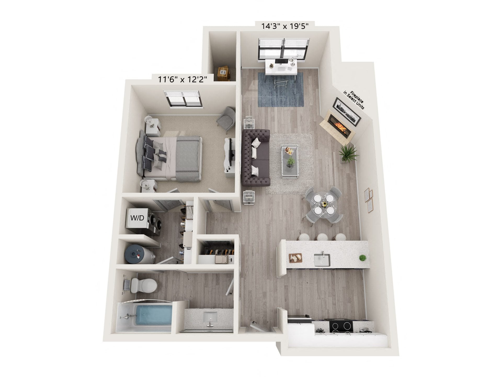 A2 Renovated floor plan
