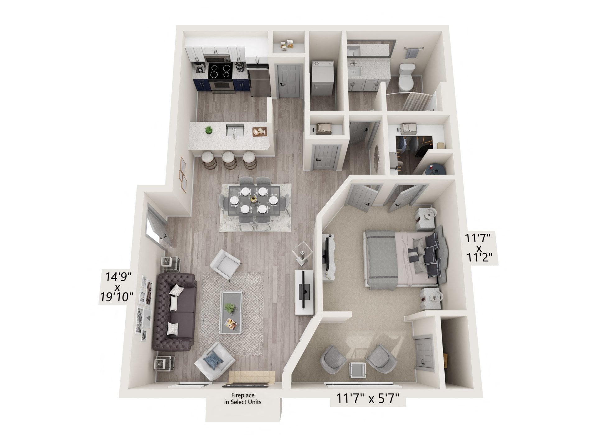 A6 Renovated floor plan
