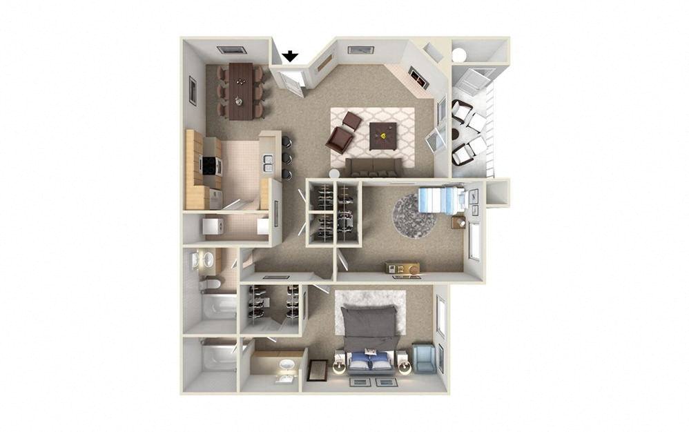 B2 floor plan