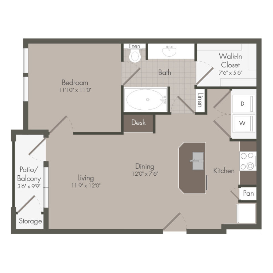 A1 floor plan