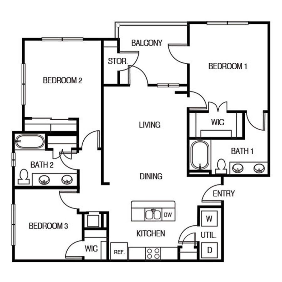 The Yucca floor plan