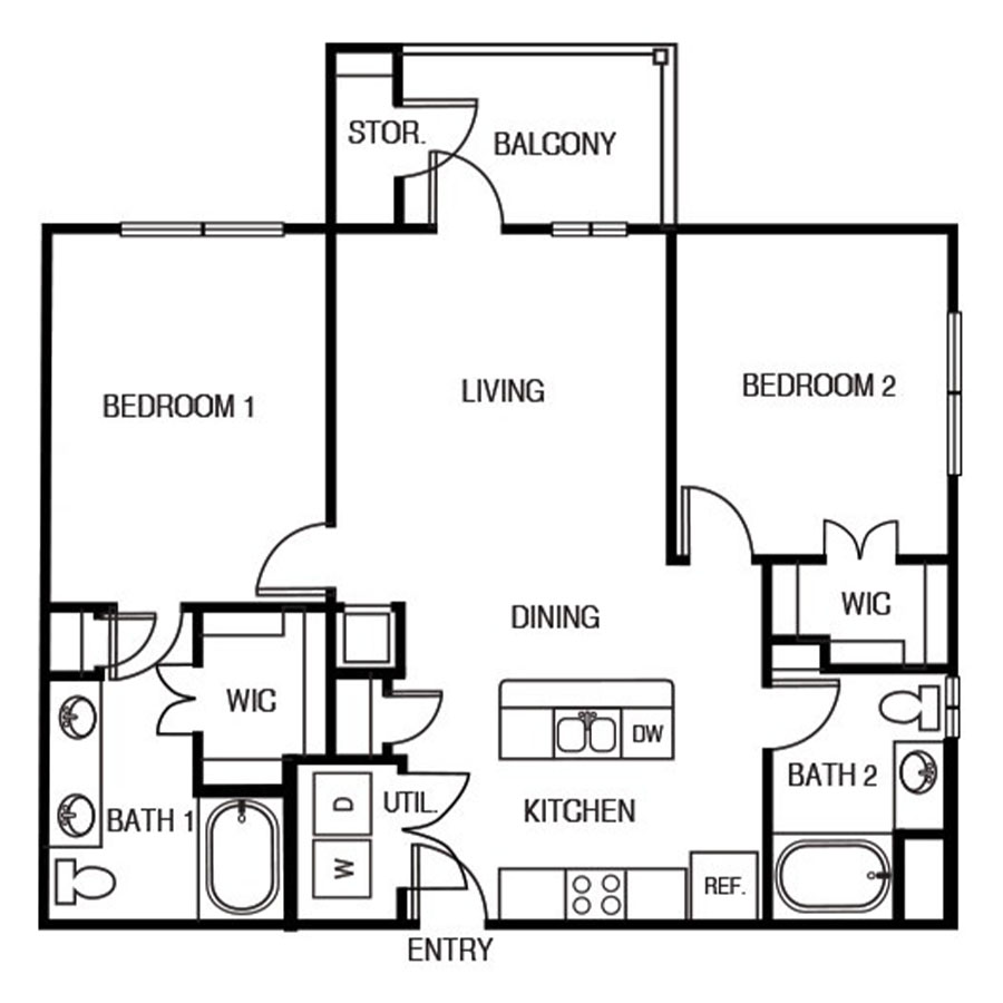 The Agarita floor plan