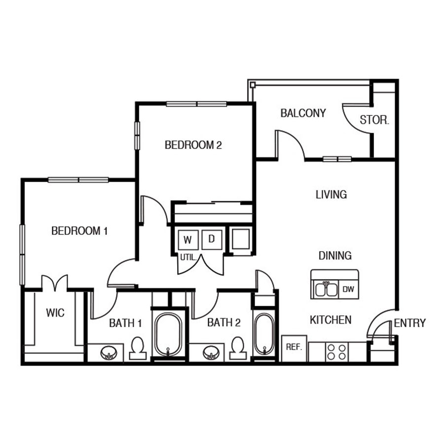 The Juniper floor plan