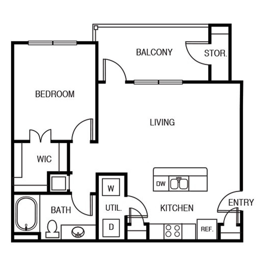 The Acacia floor plan