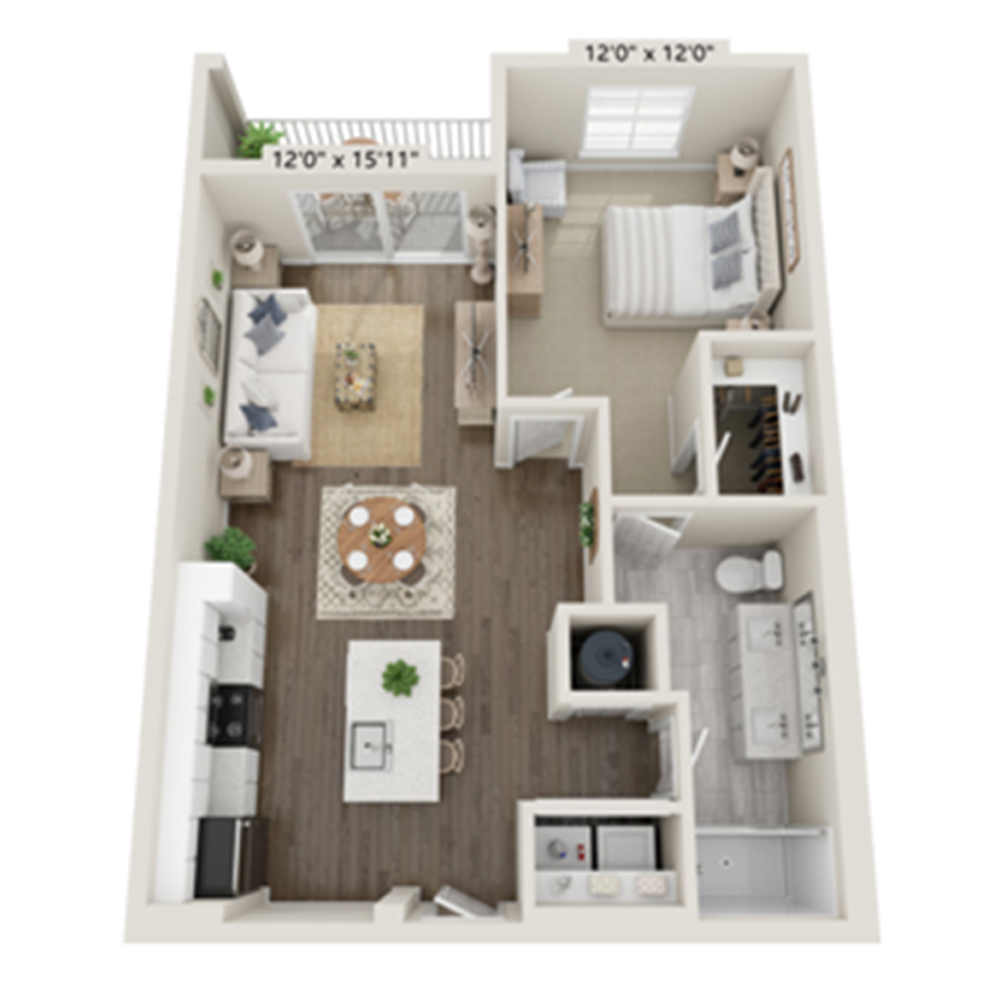 A2 floor plan