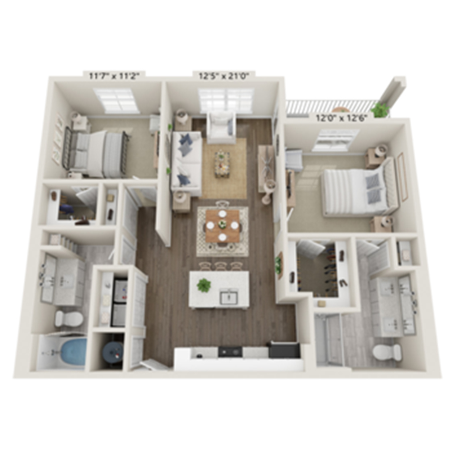 B2 floor plan