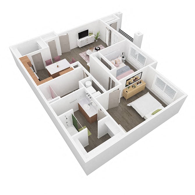 2-A floor plan