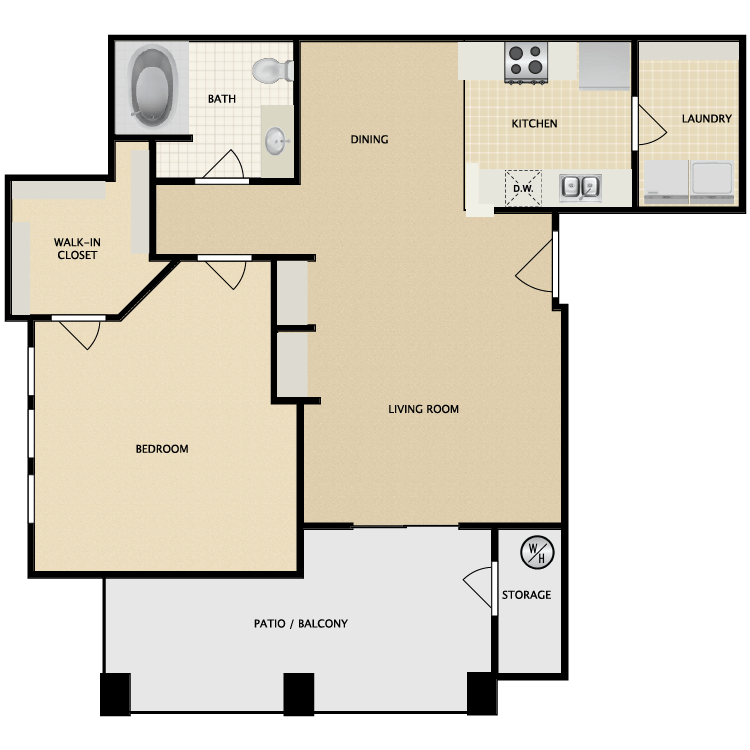 Delorean floor plan