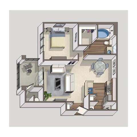 Jewel floor plan