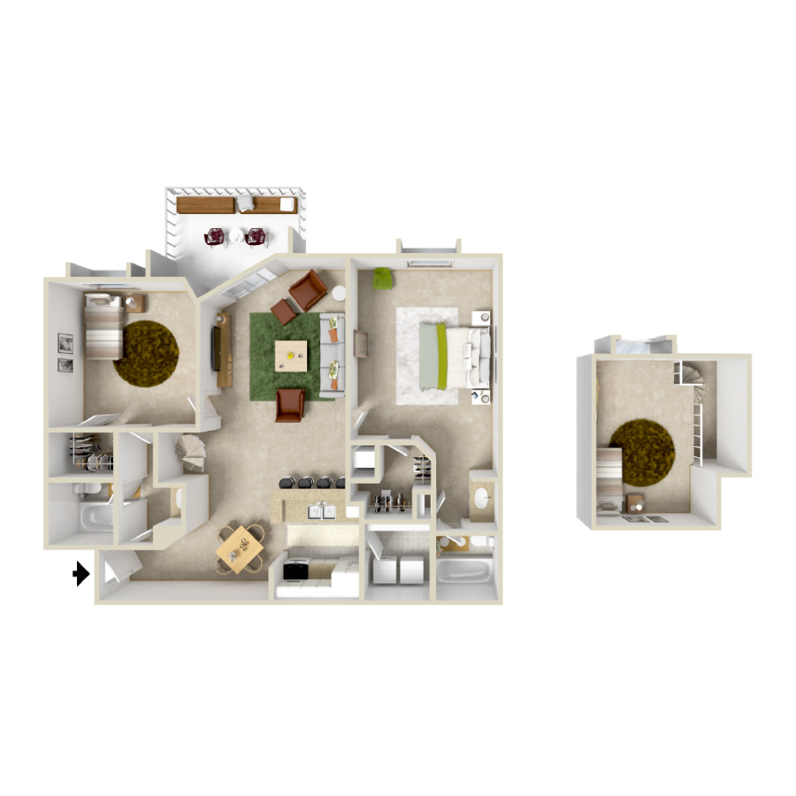 Capri Cay floor plan