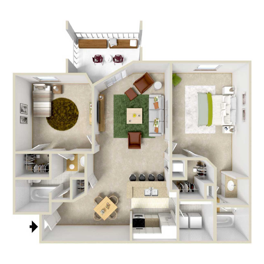 Bel Lago floor plan
