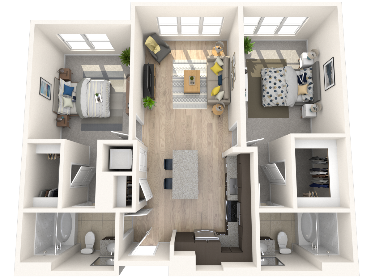 B2 floor plan
