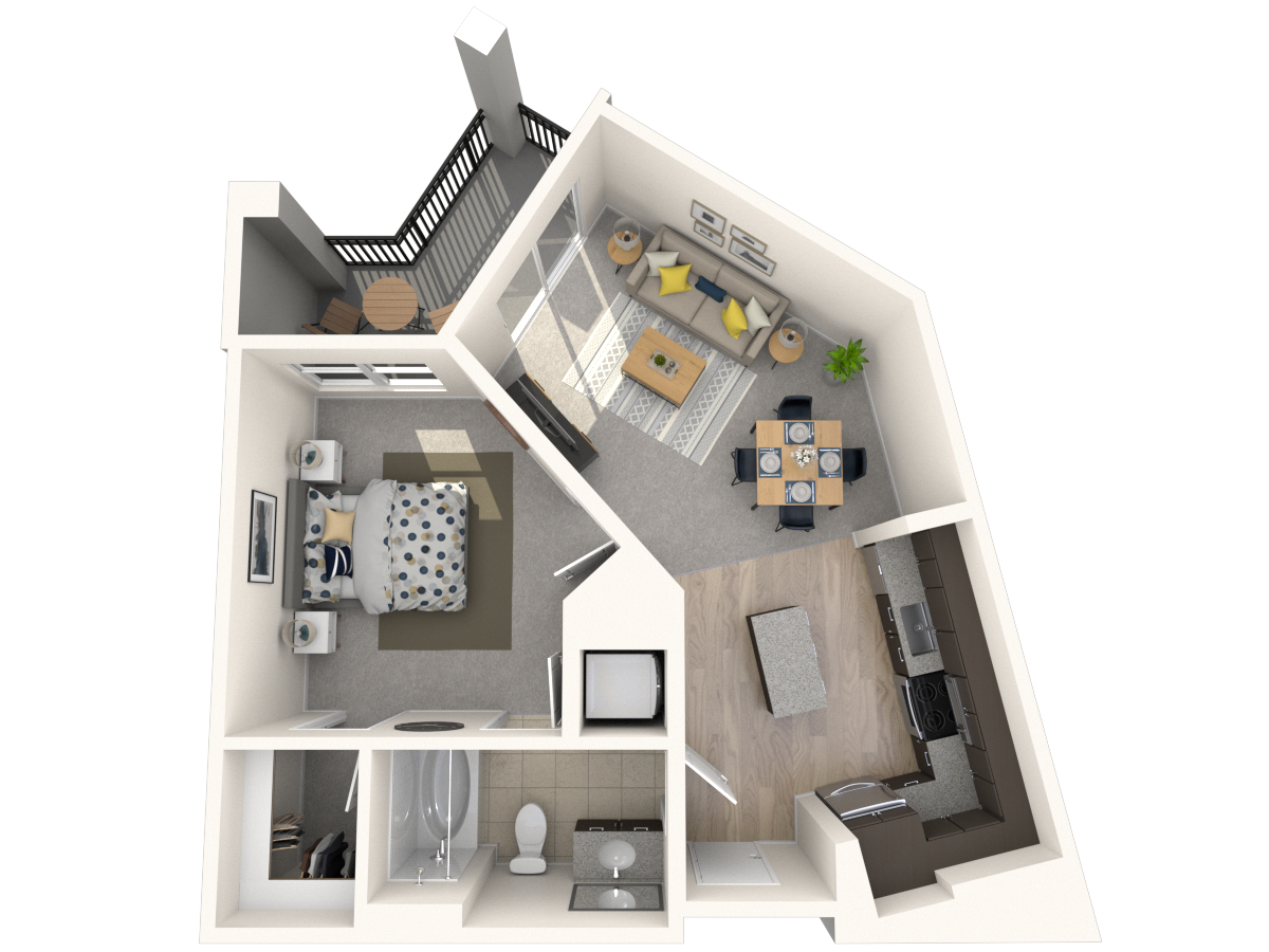 A2 floor plan