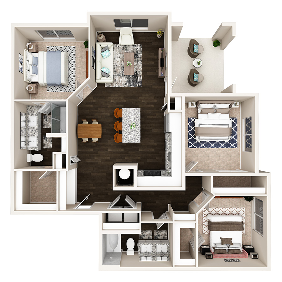 C1 floor plan
