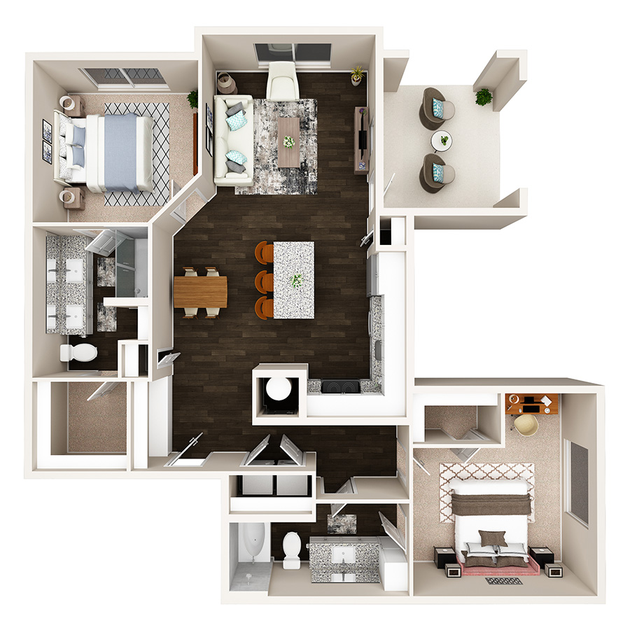 B4 floor plan