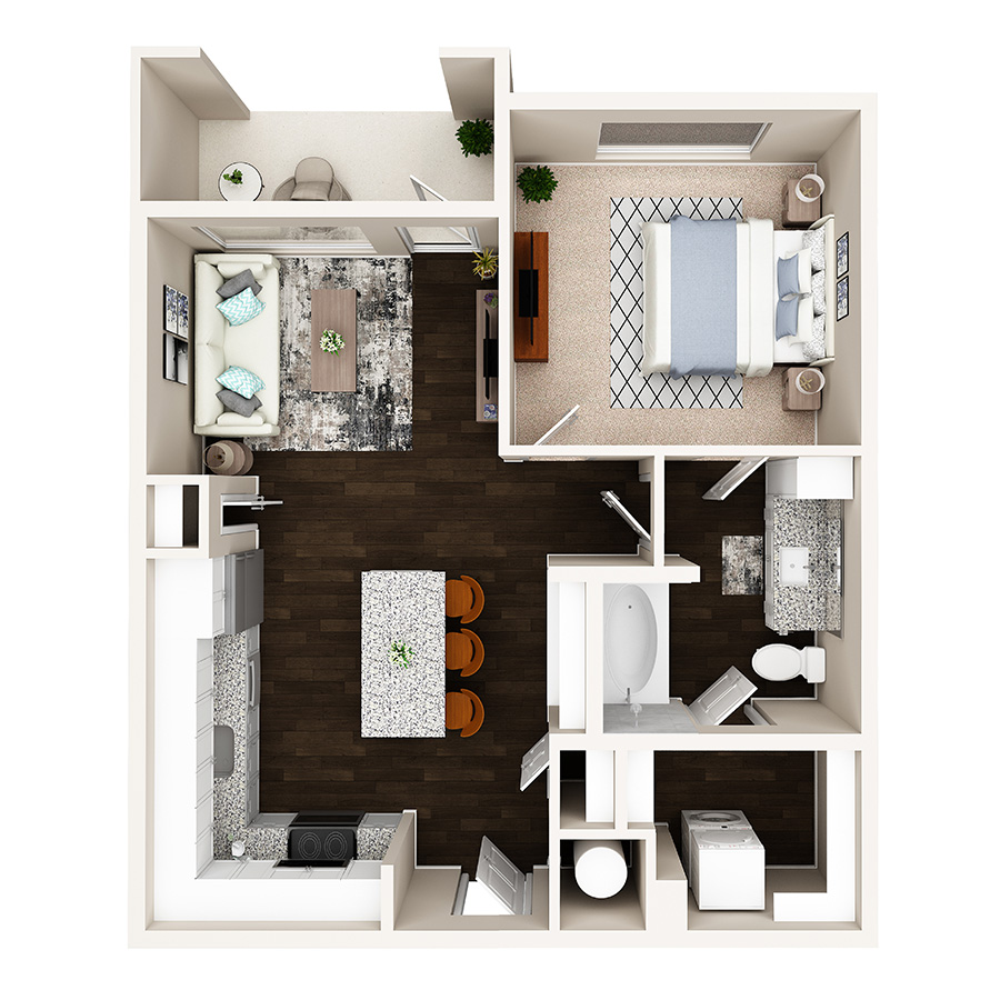A2 floor plan
