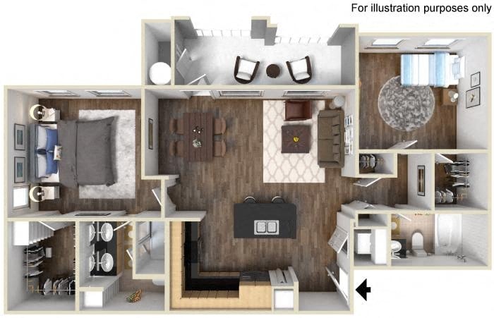 40b 2x2 floor plan