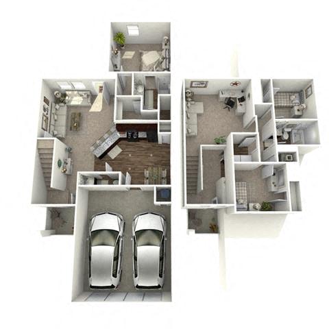 Aurora Renovated floor plan