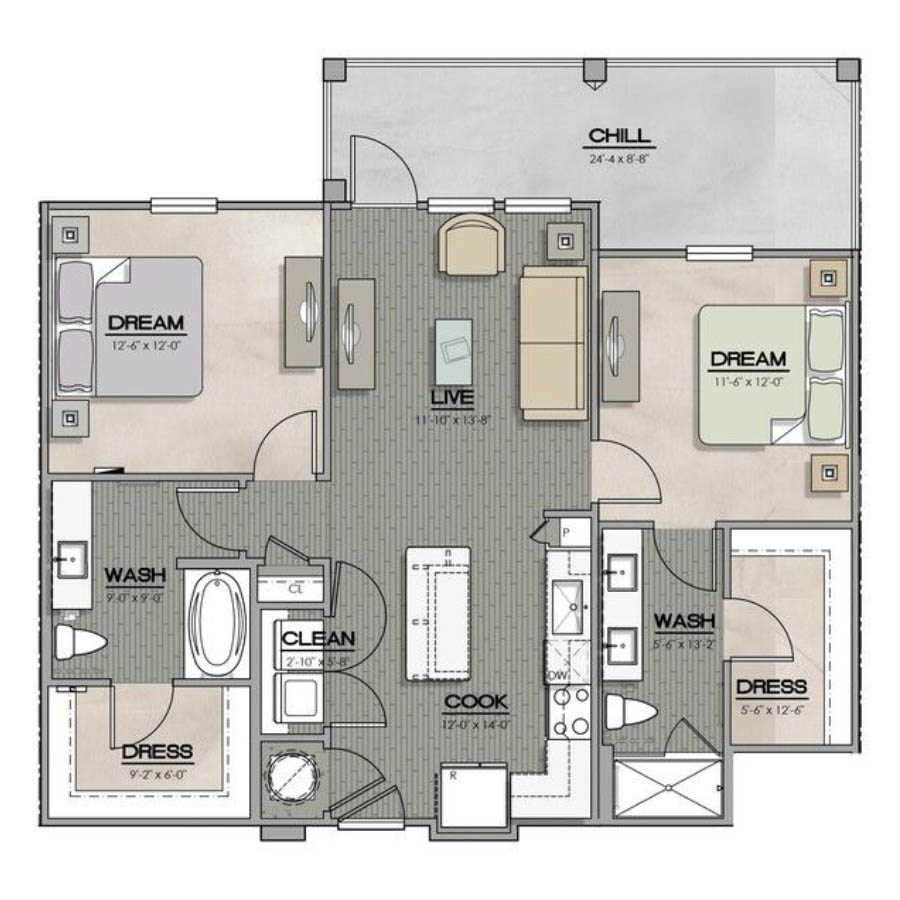 B1-1 floor plan