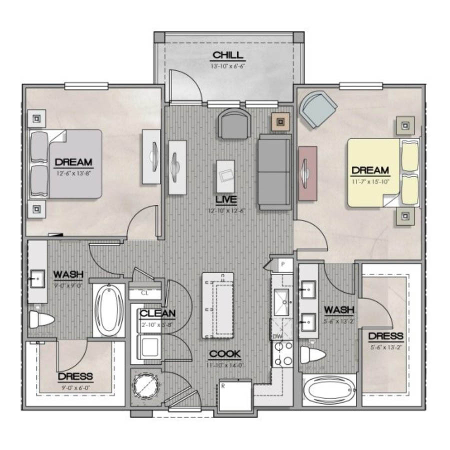 B1 floor plan
