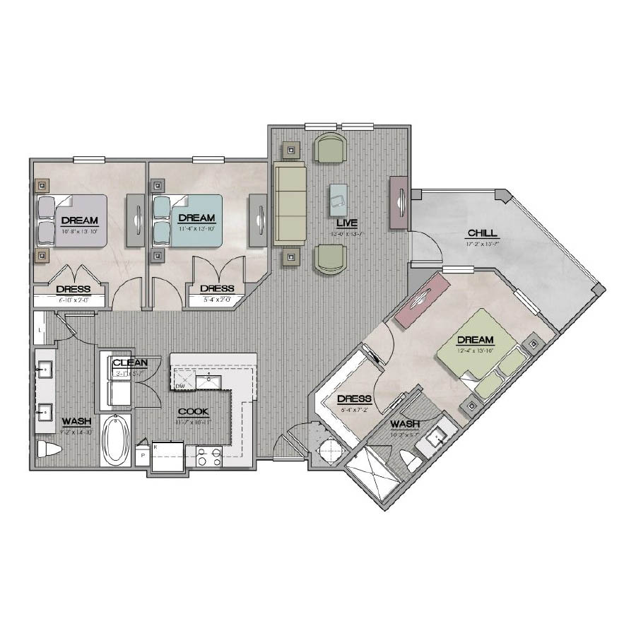 C1 floor plan