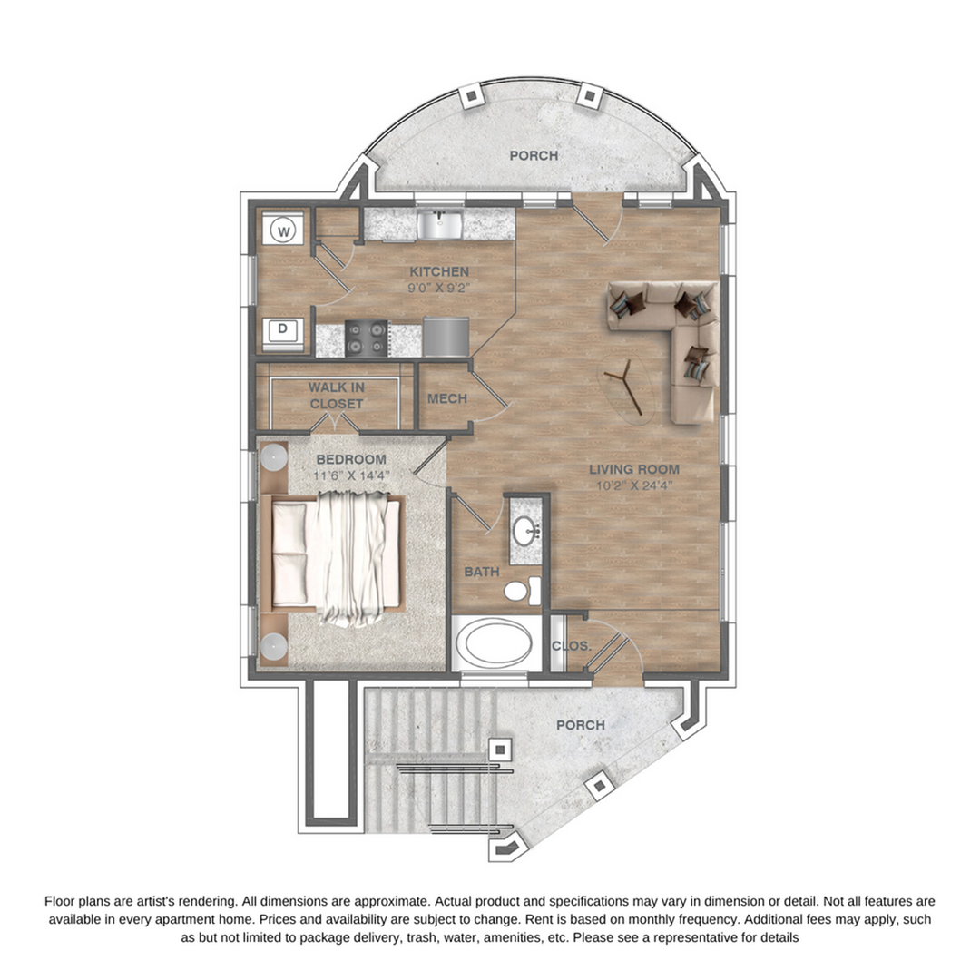 Oak Island floor plan