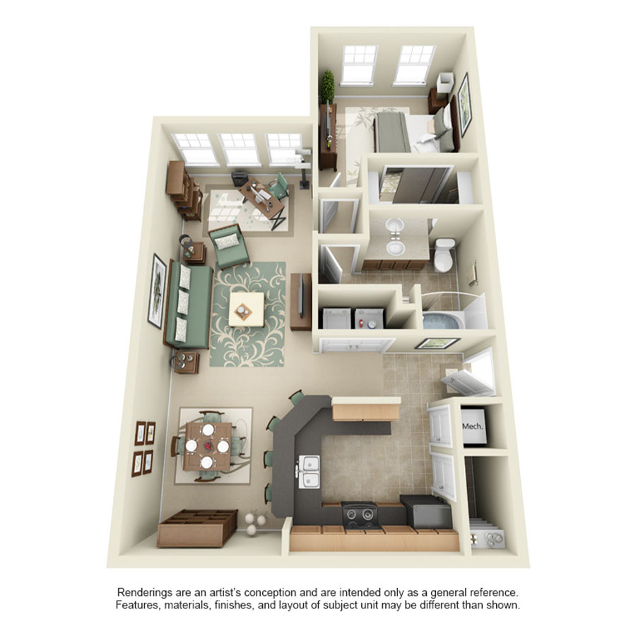 Monterey floor plan