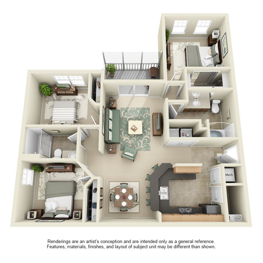 Mendoza floor plan