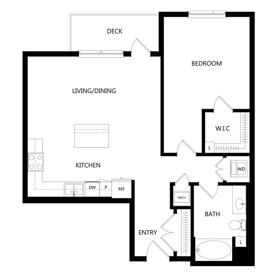 A4.1 floor plan