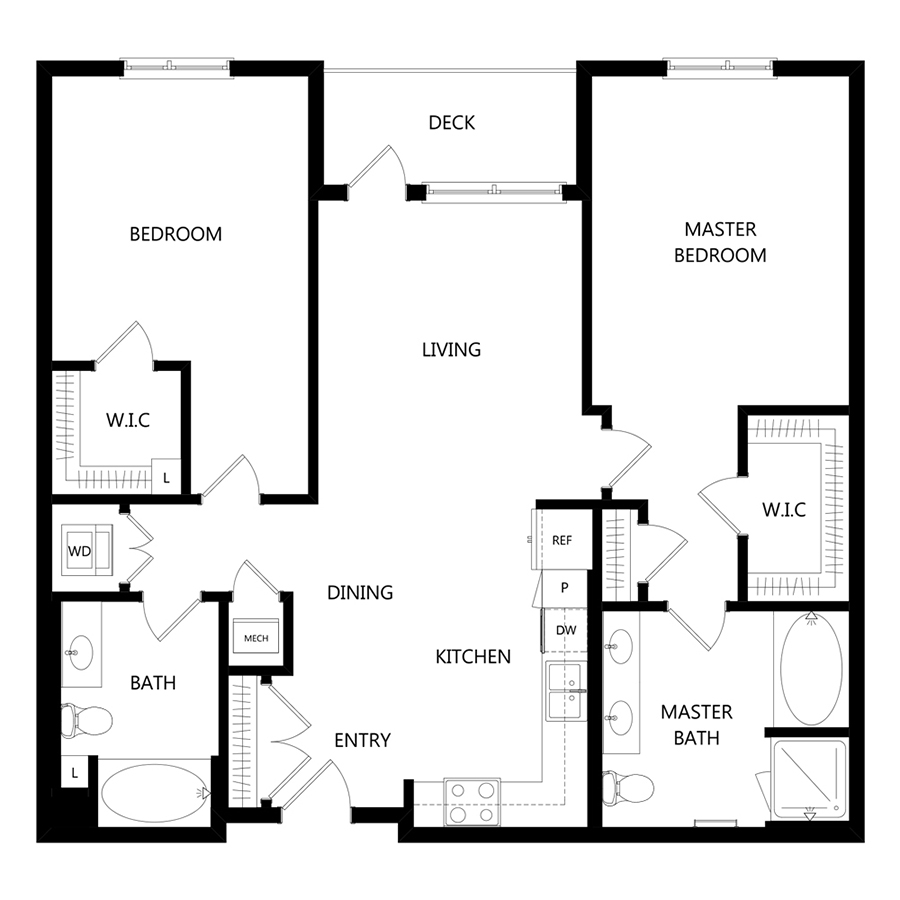 B2 floor plan
