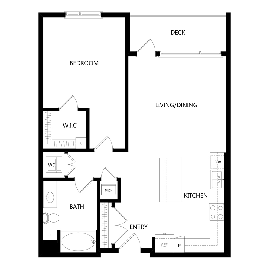 A2 floor plan