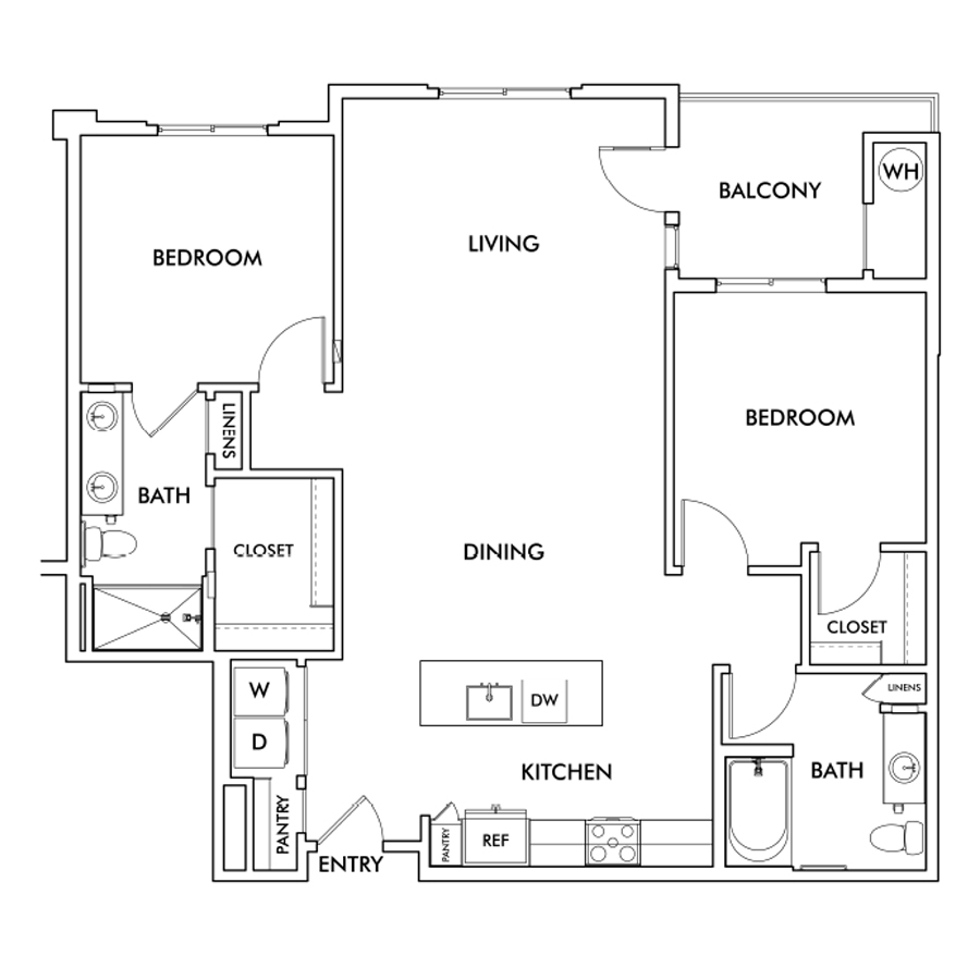 Brady floor plan