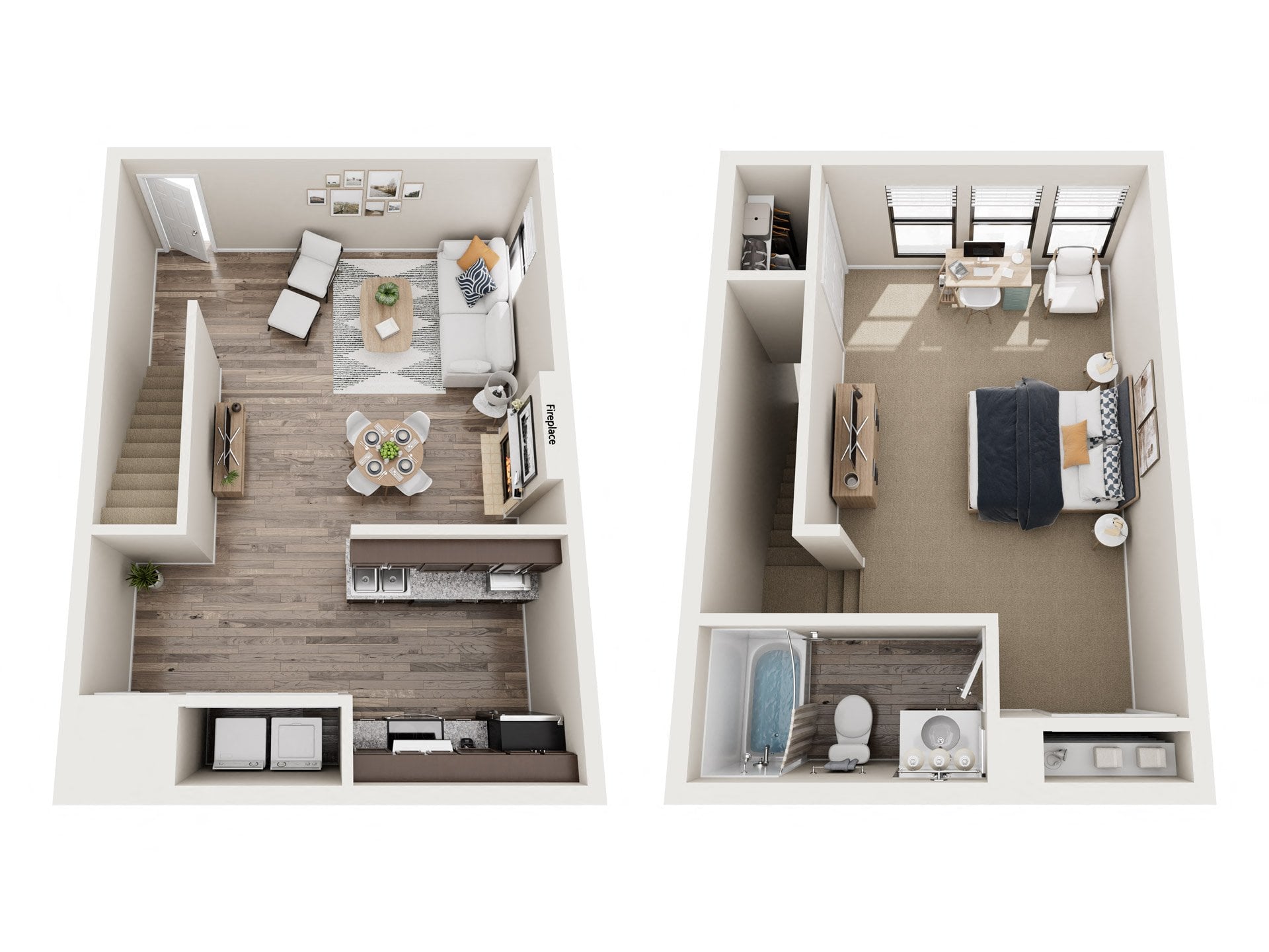 The Cypress Townhome floor plan