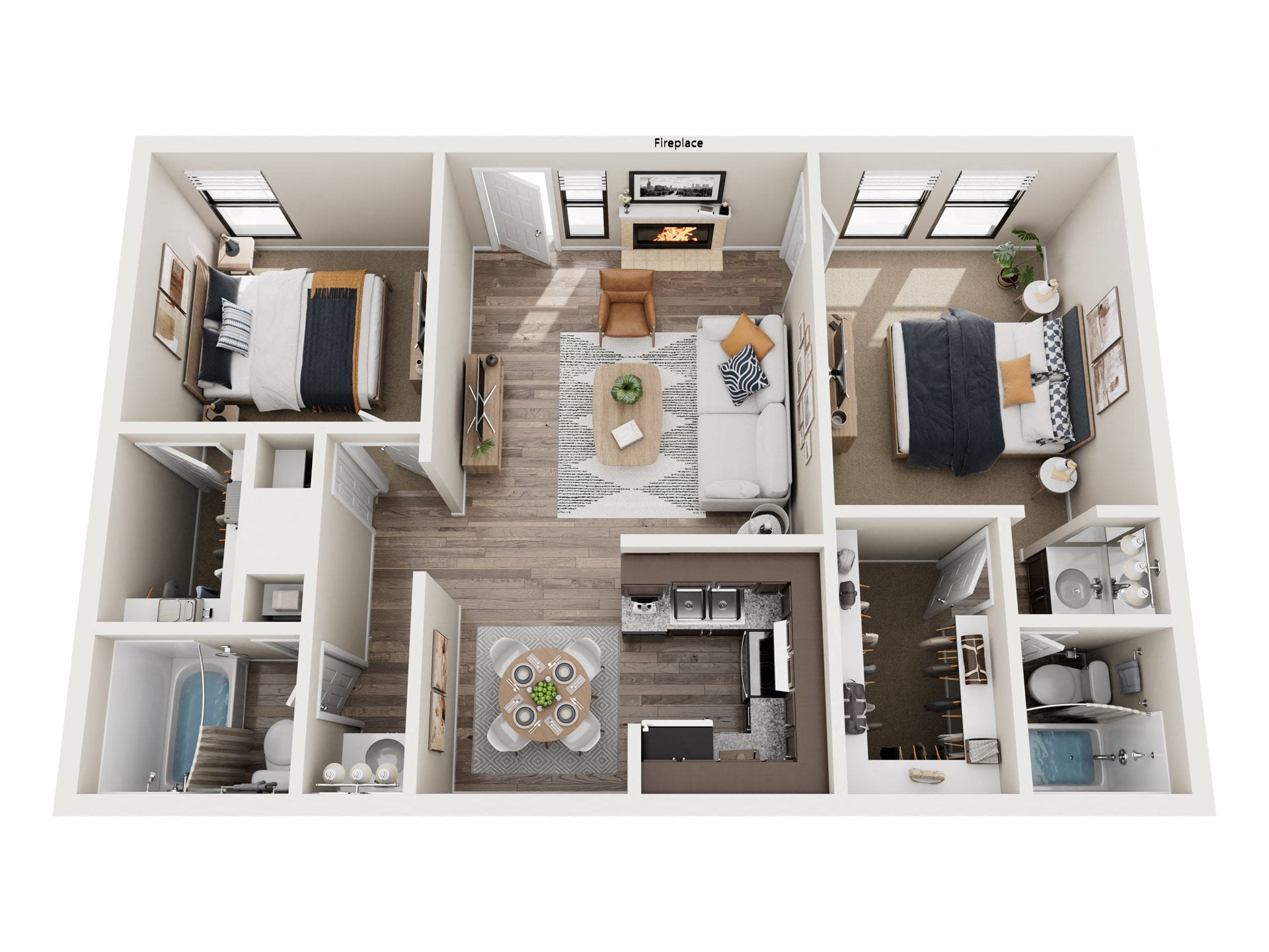 The Magnolia floor plan
