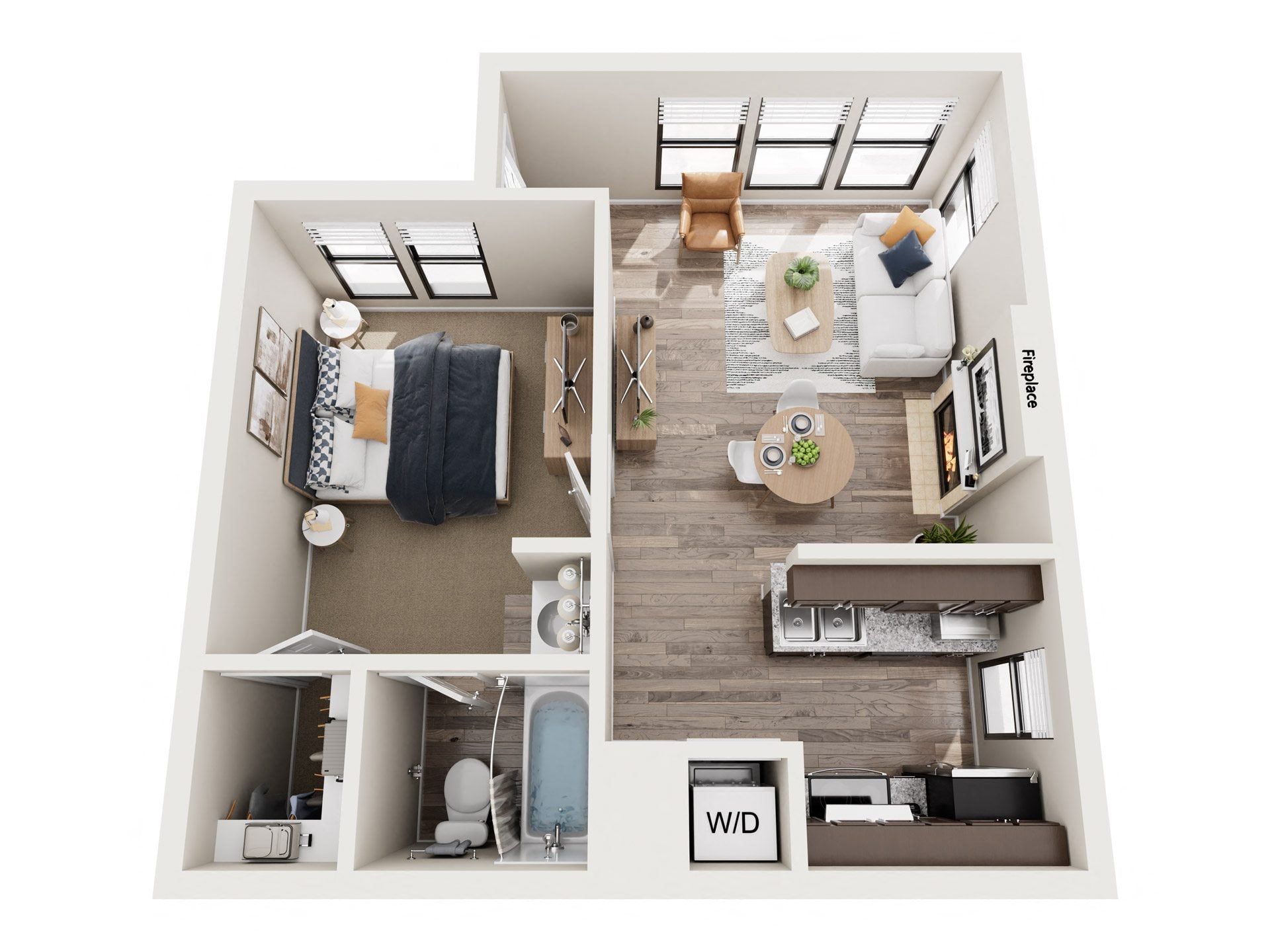 The Oak floor plan