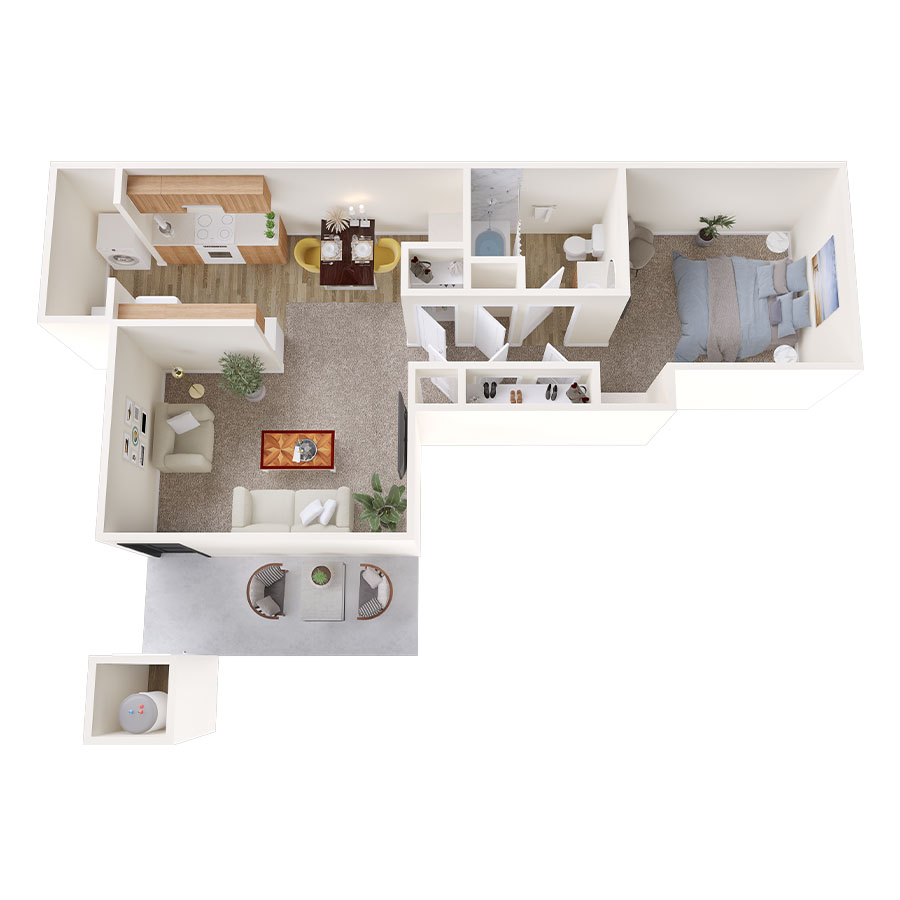 A2 floor plan