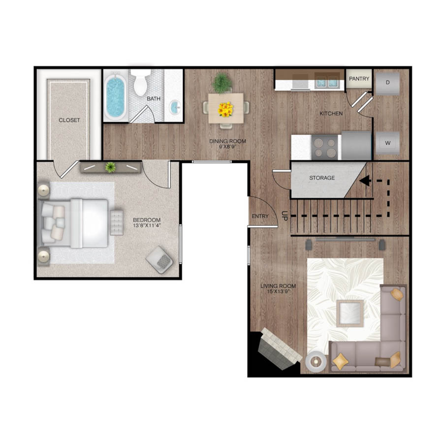 T2C floor plan
