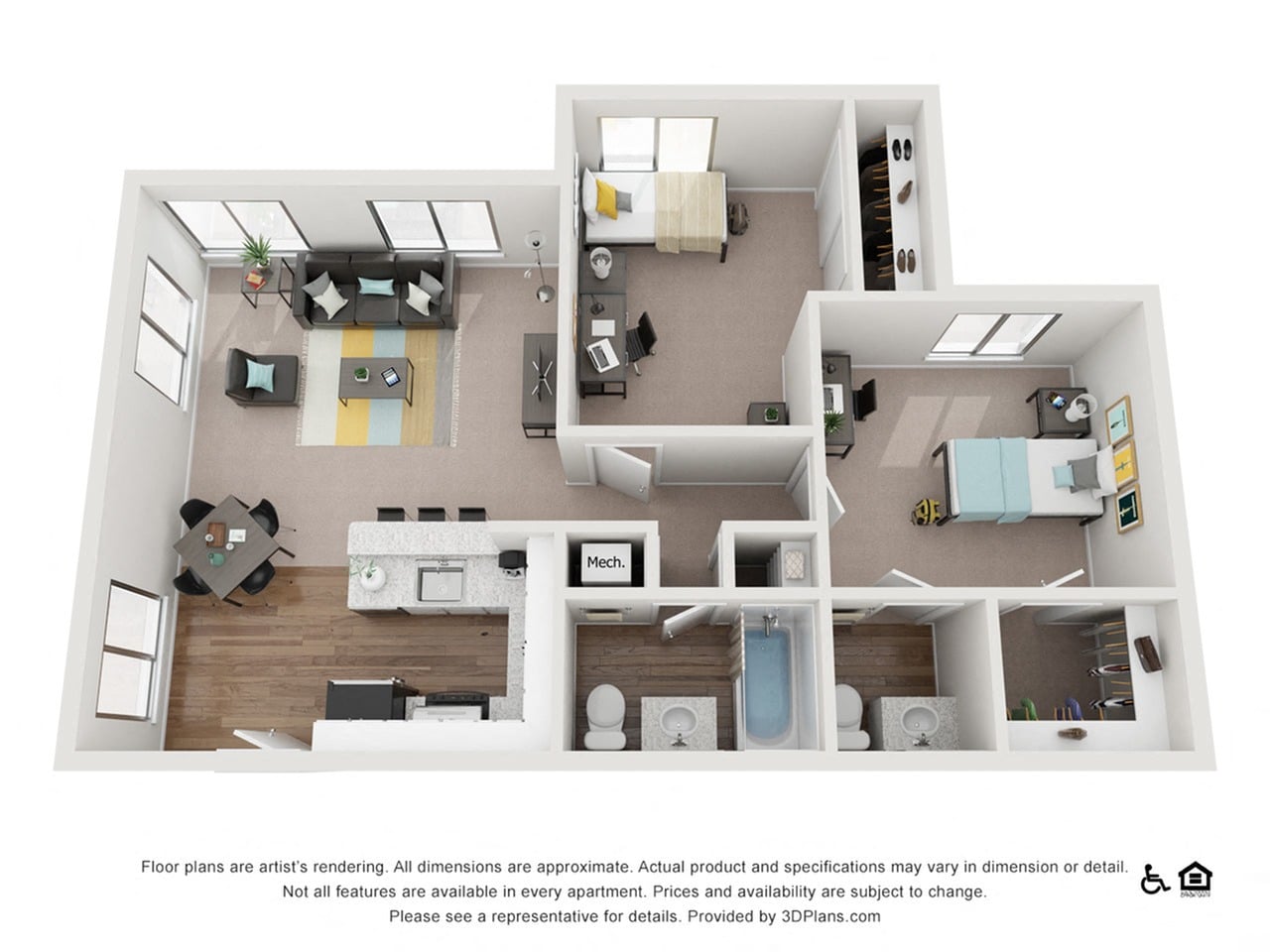 2x1.5 floor plan