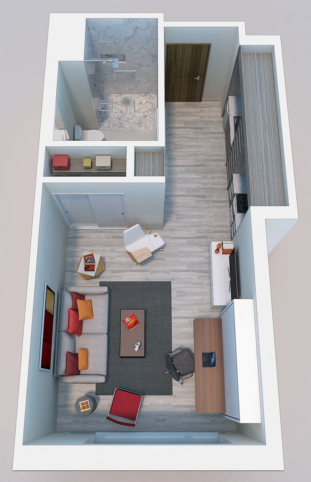 Studio floor plan