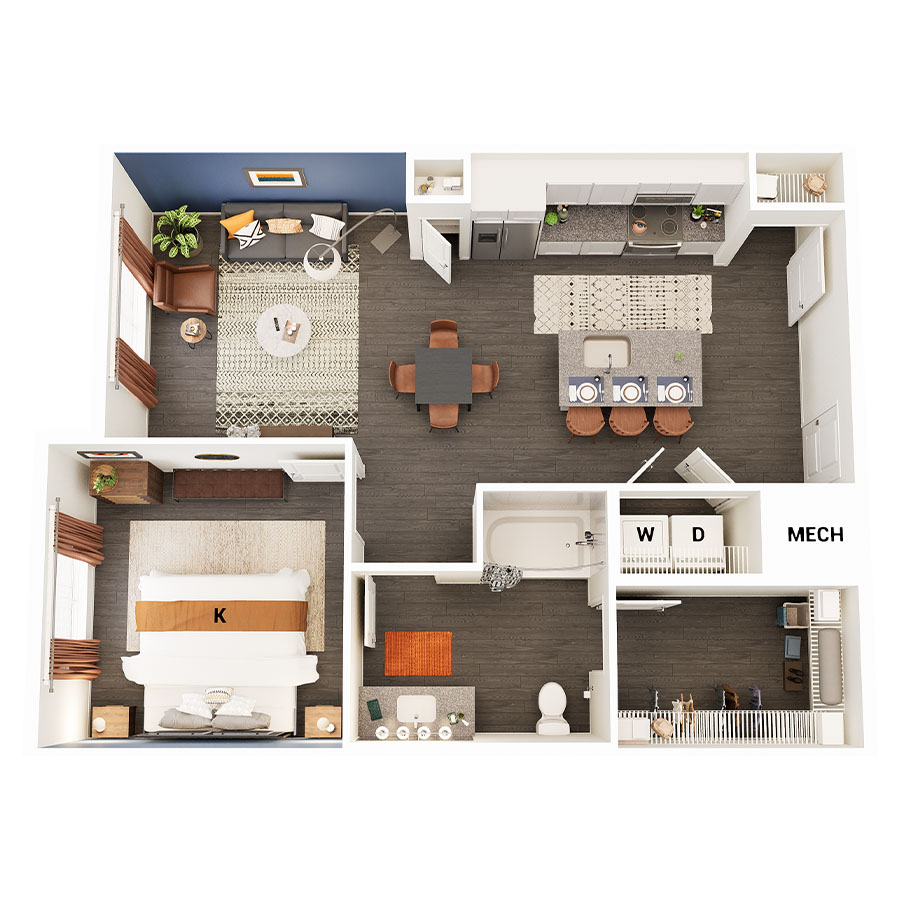 A1 floor plan
